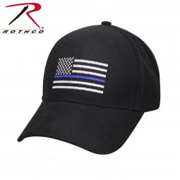Low Profile Cap with Thin Blue Line Flag