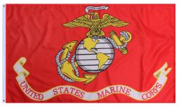 US Marine Corps Flag 3' X 5'
