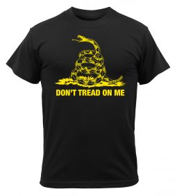 Don't Tread On Me T-Shirt, Black (61060)