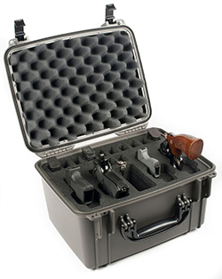 Seahorse SE540FP4 Waterproof Protective Pistol Case (13.5 x 9.9 x 8.4”)